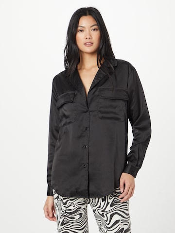 Misspap - Blusa en negro: frente