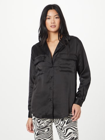 Misspap Blouse in Zwart: voorkant