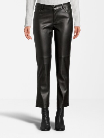 Orsay Slim fit Pants 'Straightpu' in Black: front