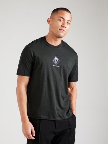 Maglietta di ARMANI EXCHANGE in nero: frontale