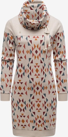 Ragwear Sukienka 'Chlloe Aztec' w kolorze beżowy: przód