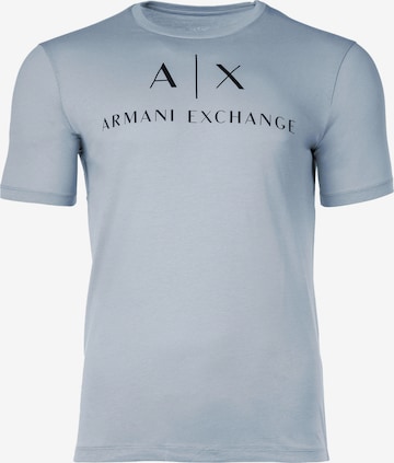 Maglietta di ARMANI EXCHANGE in blu: frontale