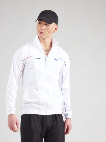 Veste mi-saison 'Woodford' ELLESSE en blanc : devant