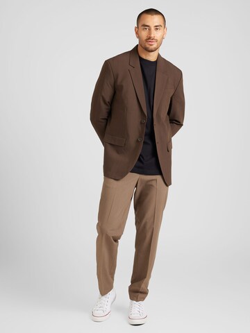 JACK & JONES Regularny krój Pintsak w kolorze brązowy