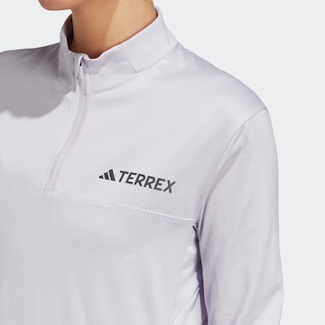 ADIDAS TERREX Λειτουργικό μπλουζάκι 'Multi ' σε λευκό