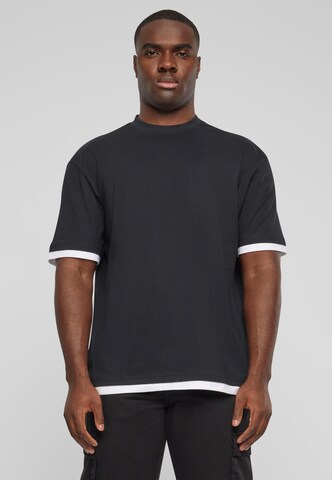 T-Shirt 'Visible Layer' DEF en noir : devant