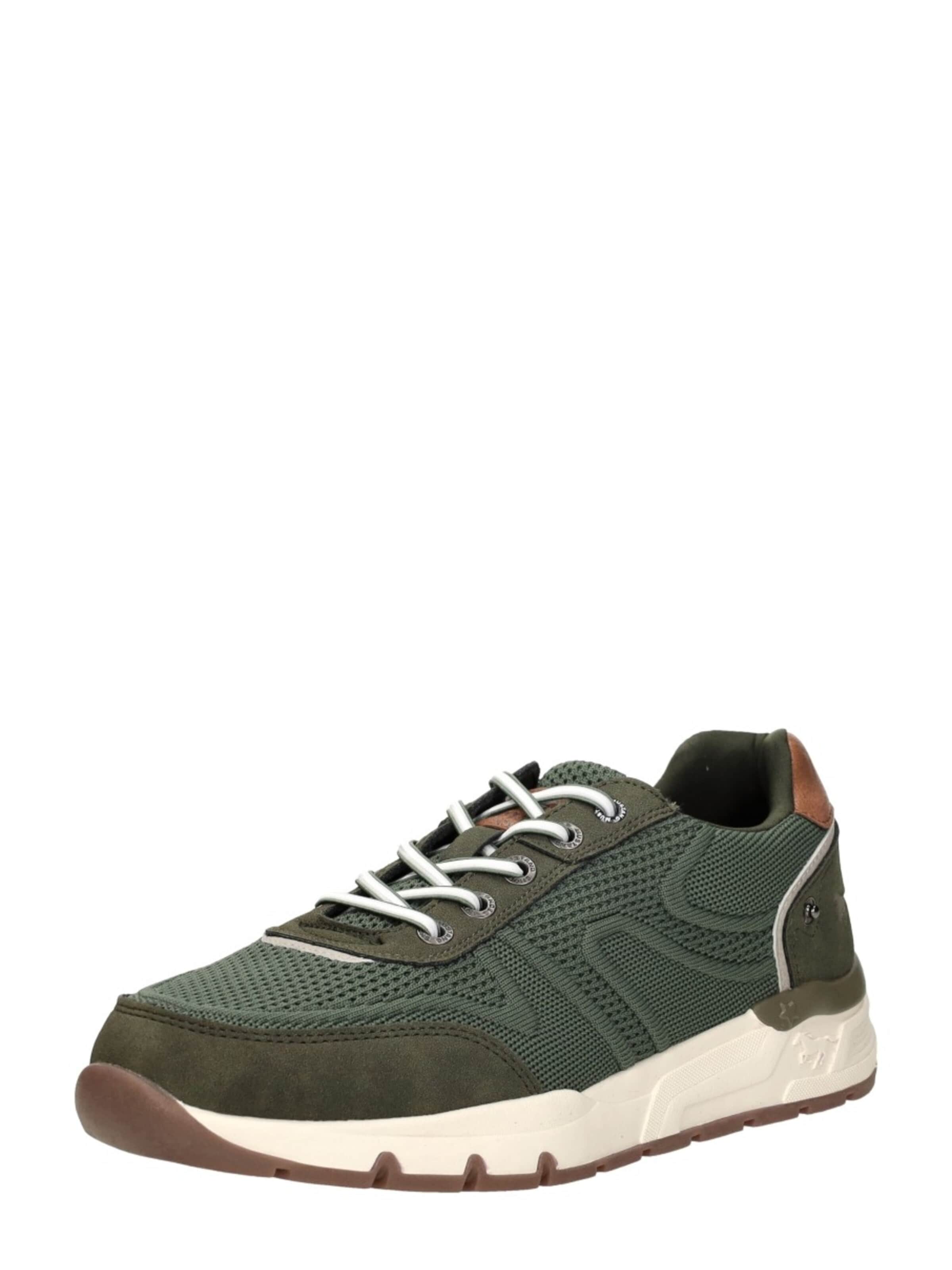 MUSTANG Sneakers laag 'Sneakers Laag' in Groen