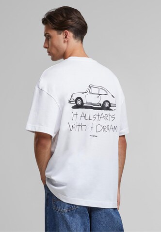 Another Cotton Lab Tričko 'All Starts With A Dream' – bílá