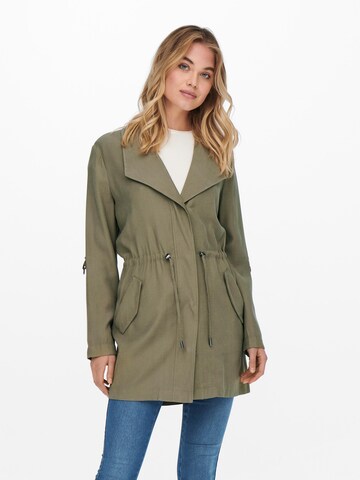 Veste mi-saison 'EMERY' ONLY en vert : devant