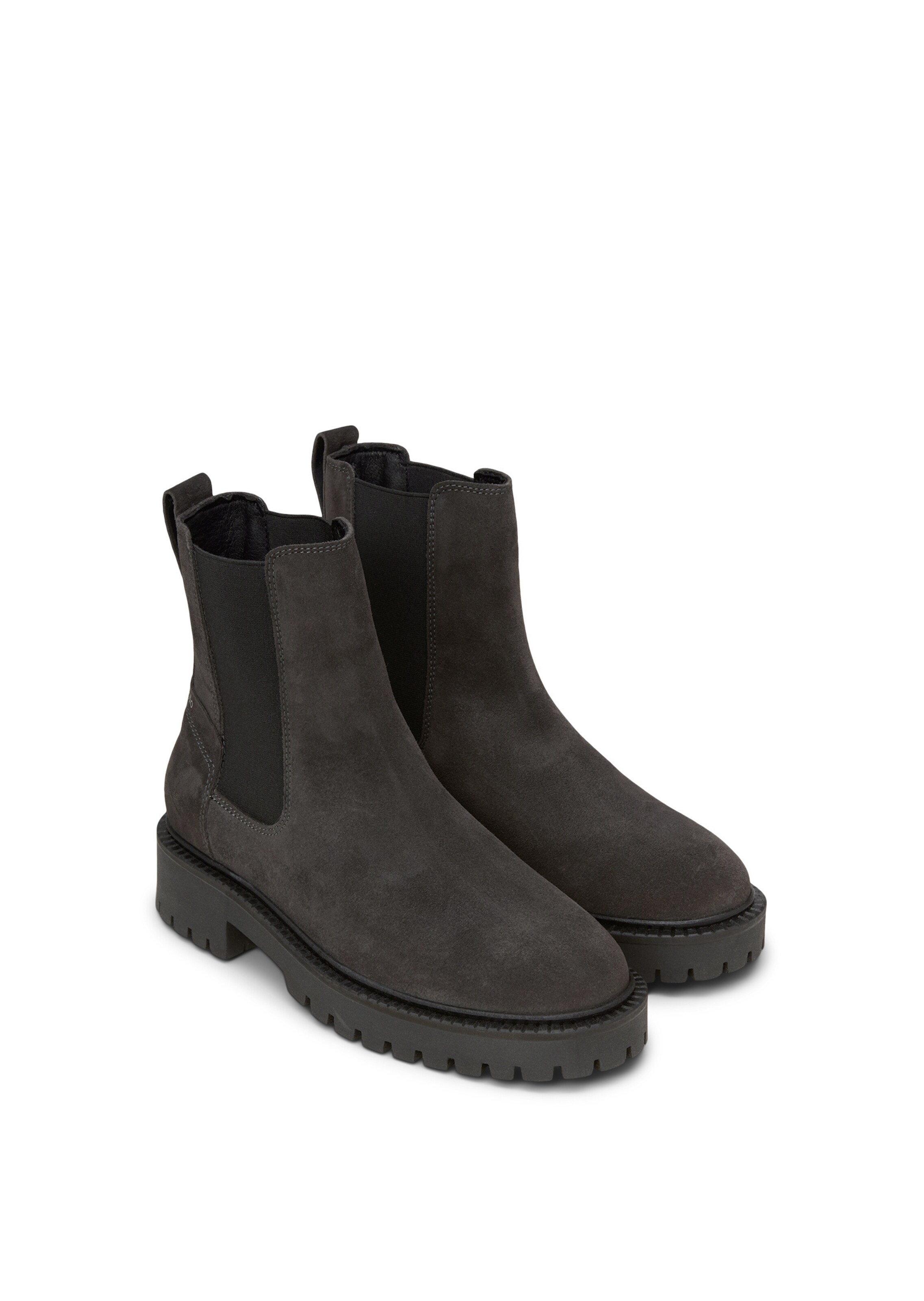 Marc O'Polo Chelsea boots ' mit Profilsohle ' in Black