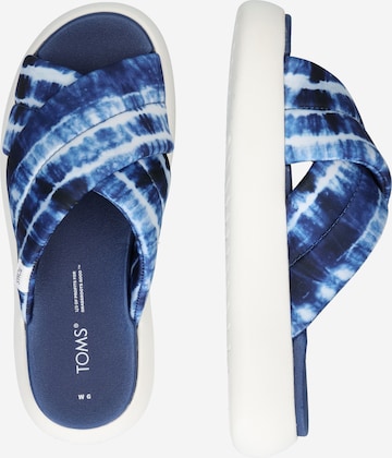 TOMS Sandal 'ALPARGATA MALLOW CROSSOVER' in Blue