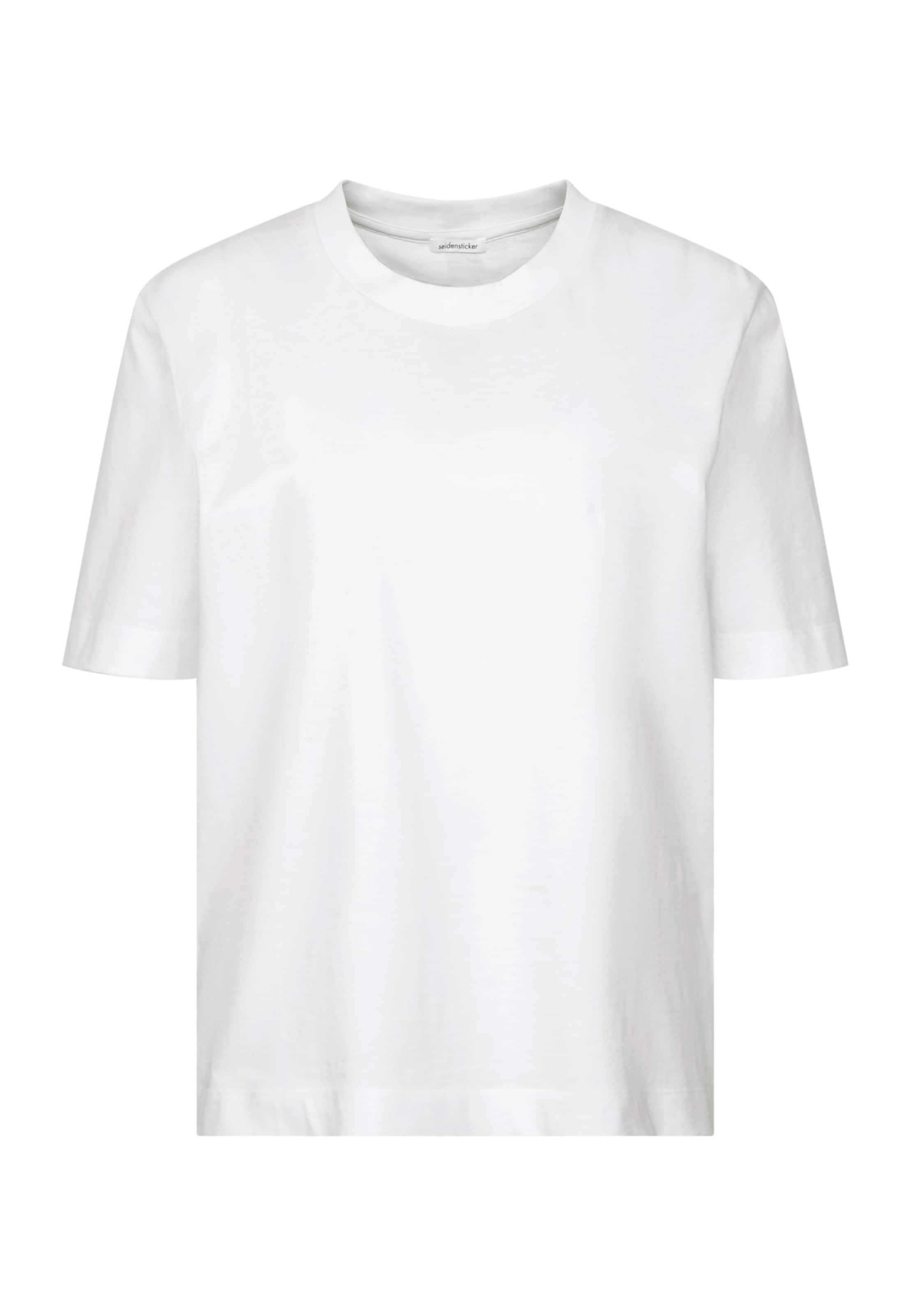 T-shirt 'New Basic' SEIDENSTICKER en blanc : devant