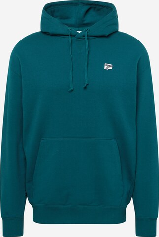 PUMA Athletic Sweatshirt in Green: front