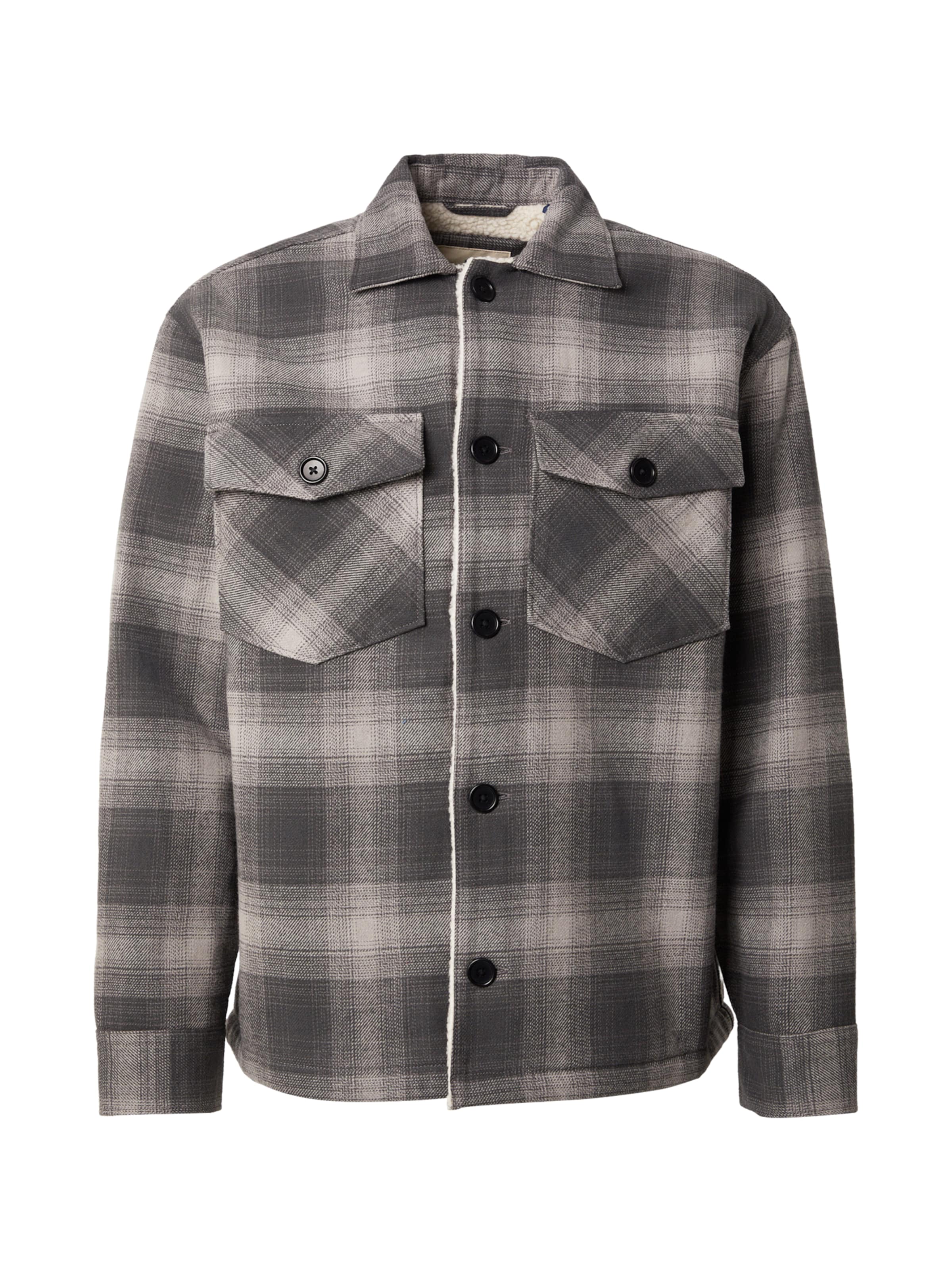 Veste mi-saison 'JPRBLURAYLE' Jack & Jones Premium en gris : devant
