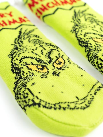 The Grinch Socken 'Hüttensocken Merry Grinchmas'‌‌‌‌‌‌‌‌‌‌ in Grün