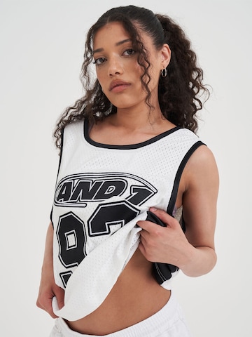 AND1 Shirt '93 Airtex' in Weiß