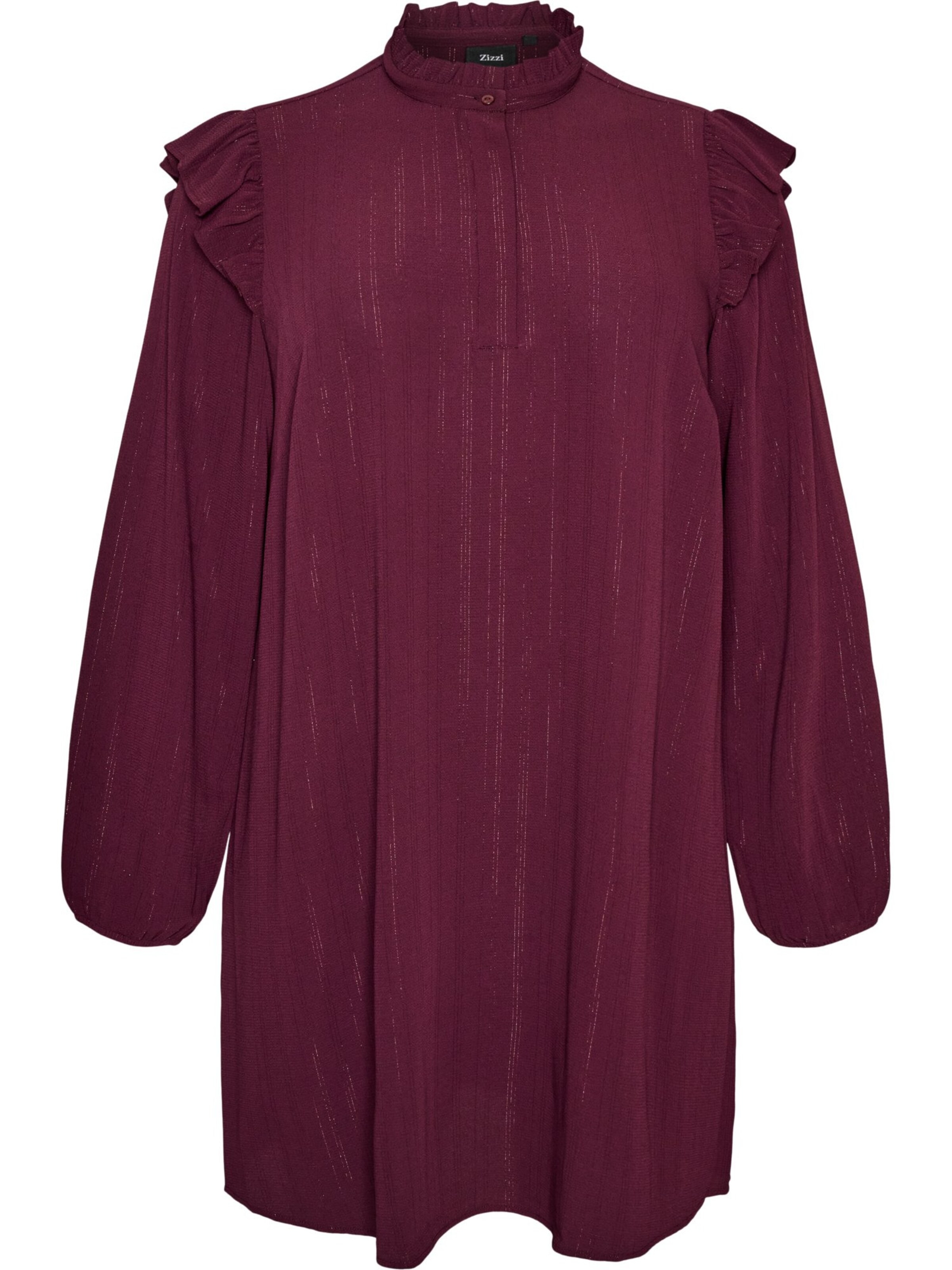 Zizzi Kleid in Rot: Vorderseite