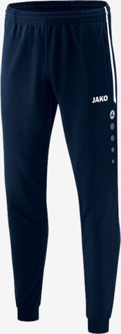 Effilé Pantalon de sport 'Competiton 2.0' JAKO en bleu : devant
