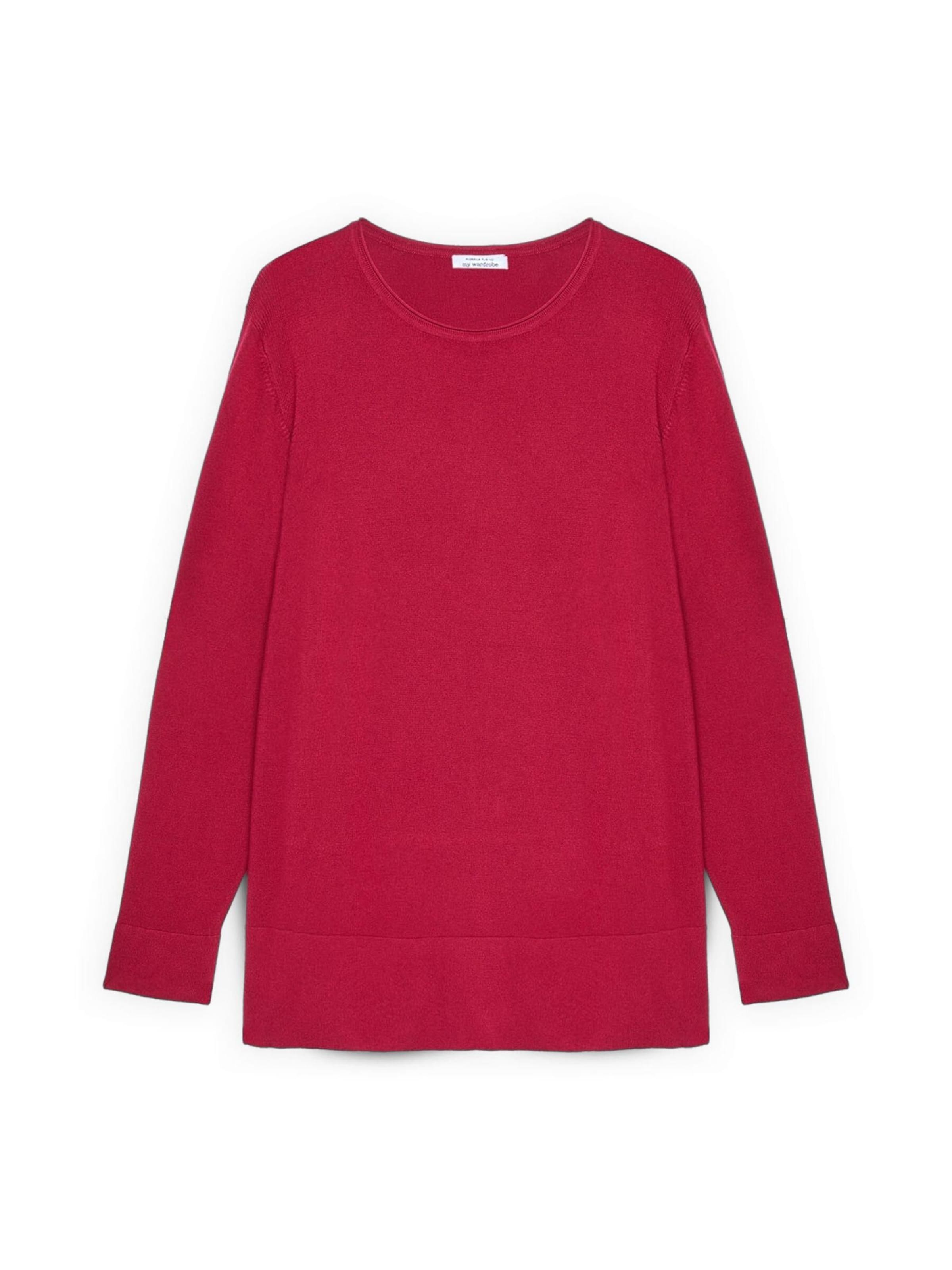 Pullover di Fiorella Rubino in rosso: frontale