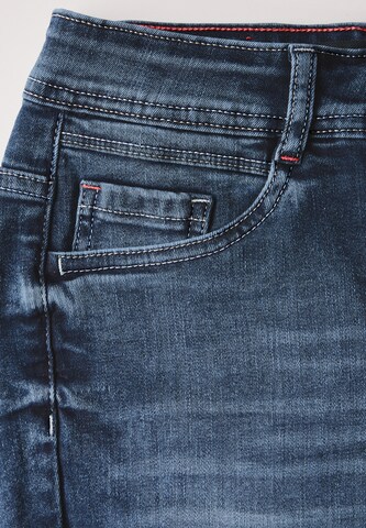 CECIL Slimfit Jeans i blå