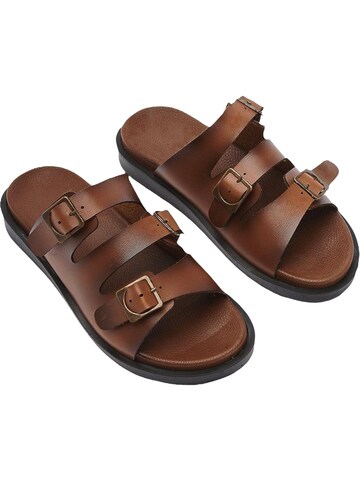 Limoya Mule 'Cosima' in Brown: front