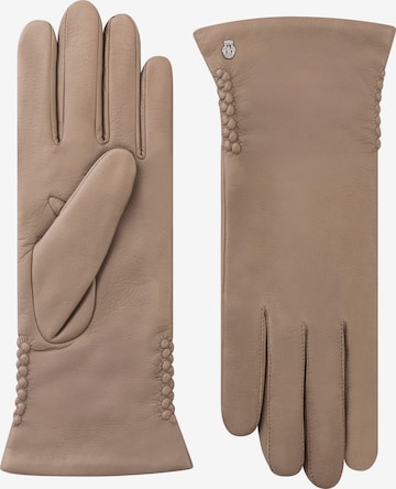 Gants Roeckl en beige : devant
