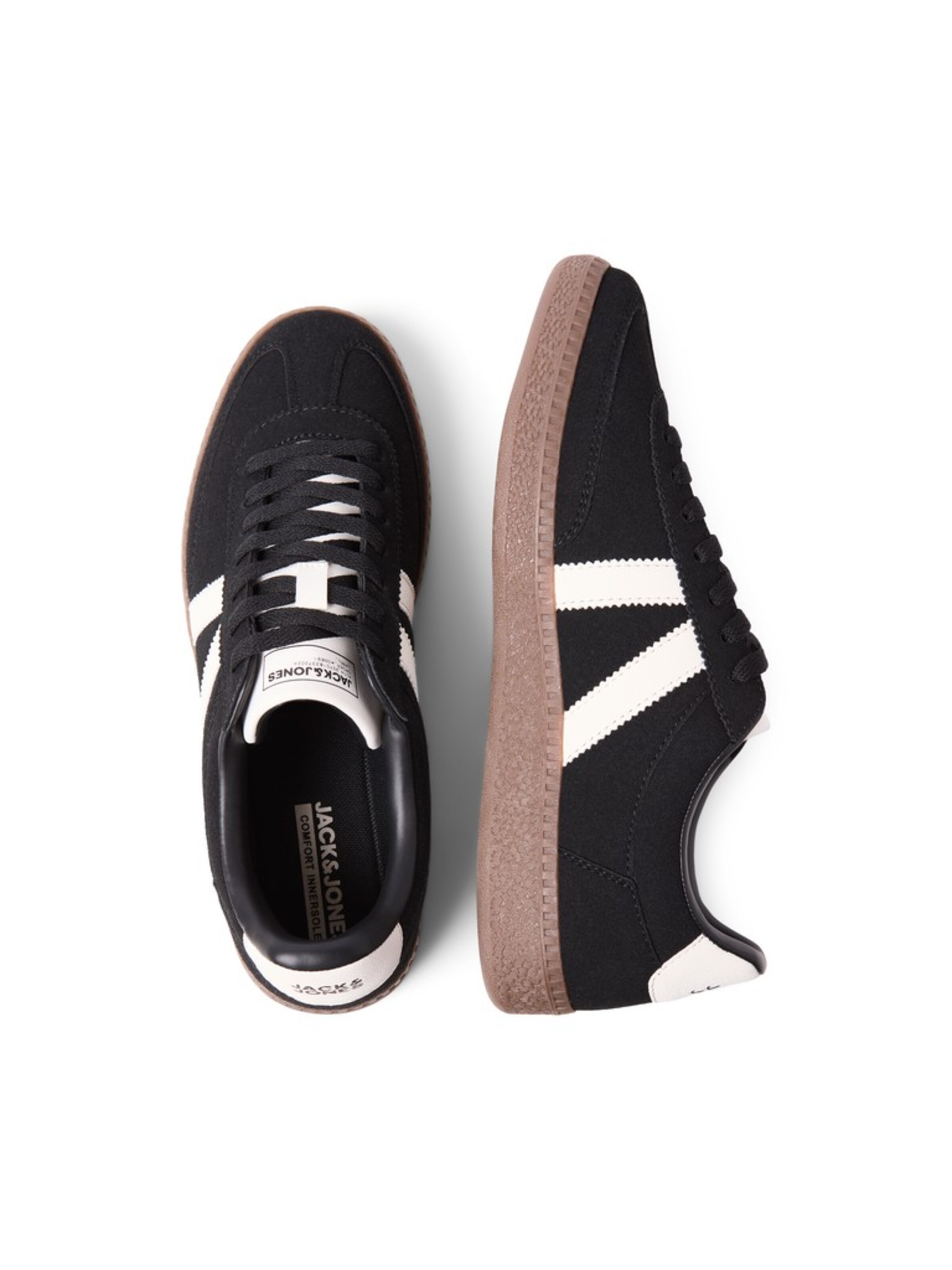 JACK & JONES Platform trainers 'JFWKIRK' in Black