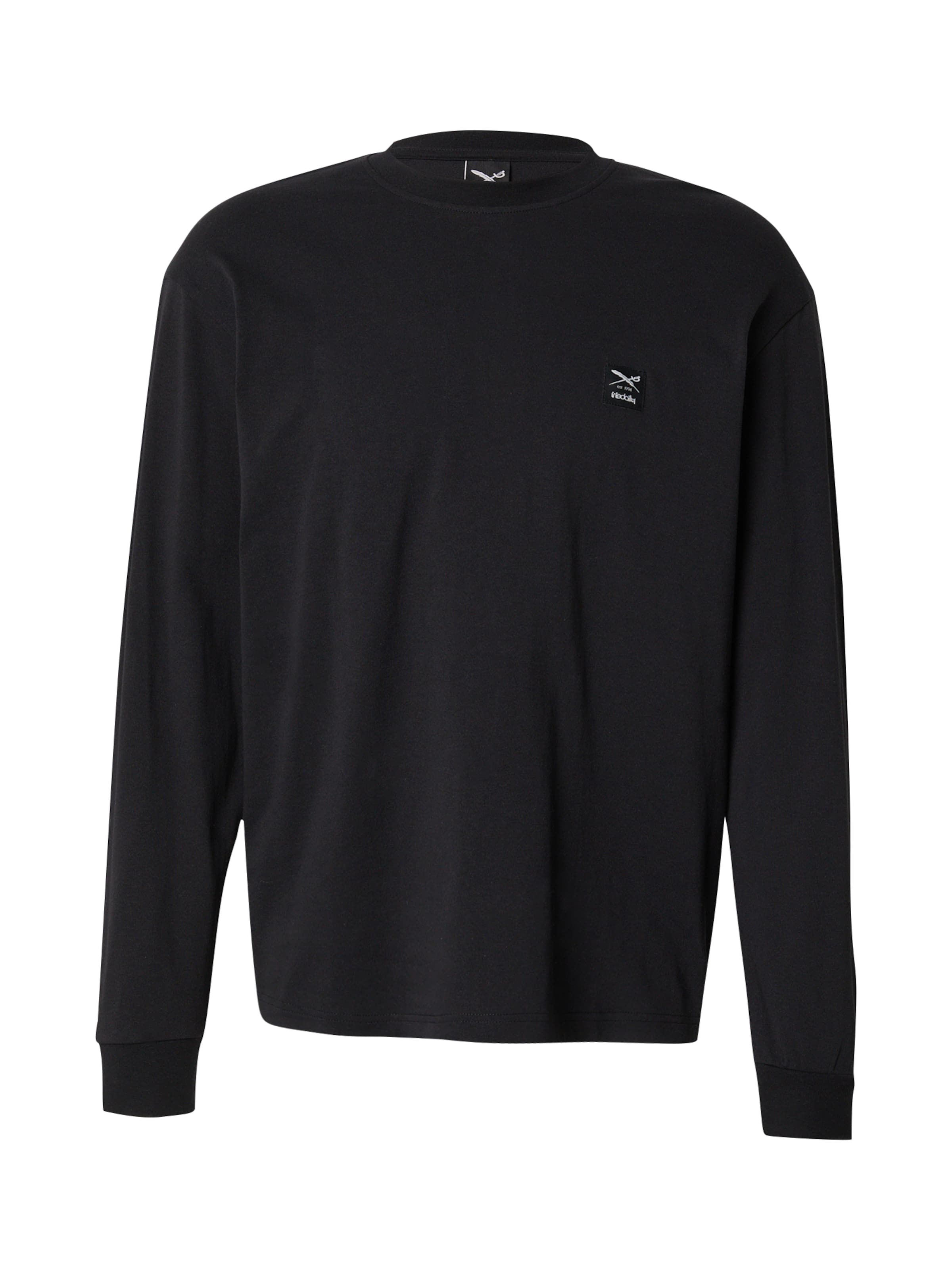 Iriedaily Särk 'Heavy Flag', värv must: eest vaates