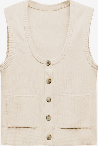 Imily BelaKardigan bez rukava - bež boja: prednji dio