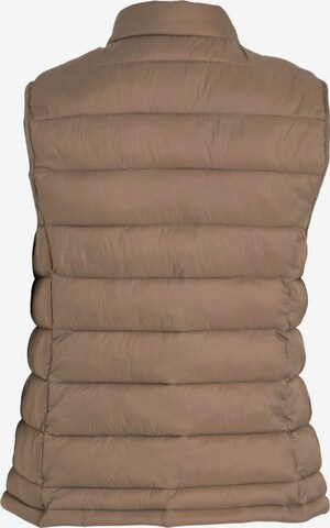 VILA Bodywarmer in Bruin