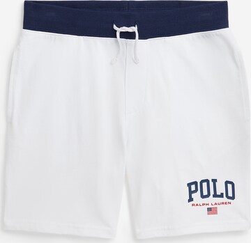 Polo Ralph Lauren Trousers in White: front