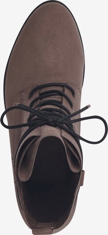 MARCO TOZZI Lace-up bootie in Brown