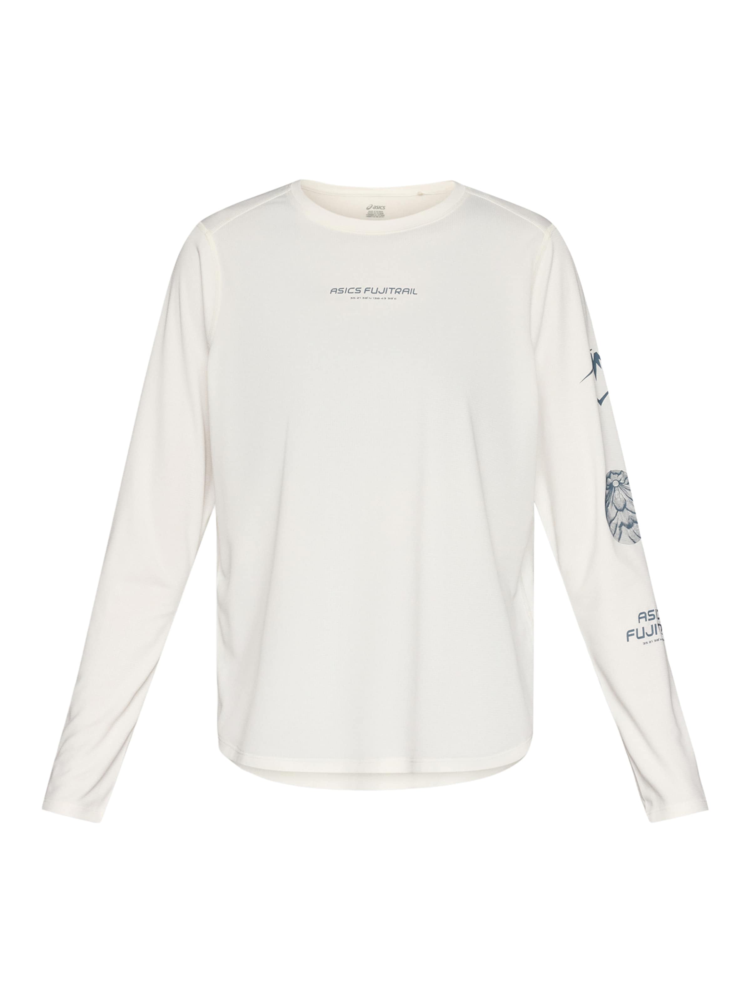 ASICS Koszulka funkcyjna 'FUJITRAIL' w kolorze biały: przód