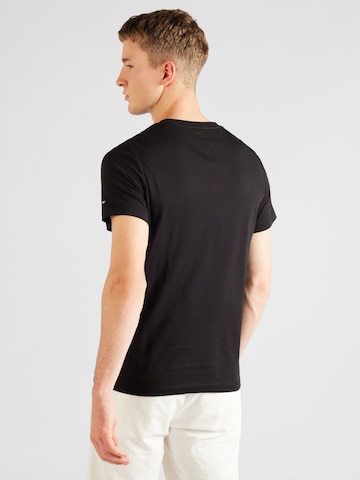 Tricou de la TOMMY HILFIGER pe negru