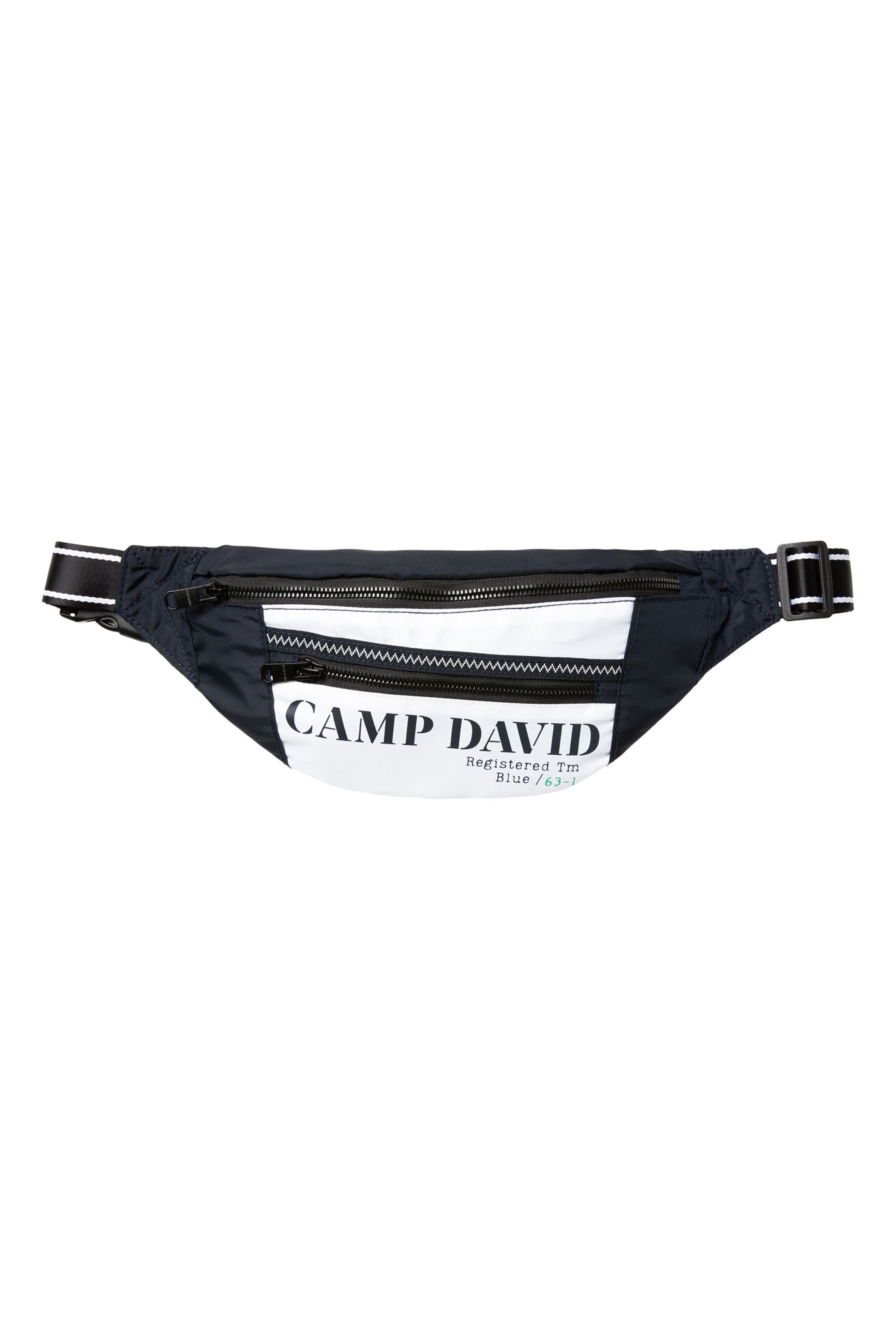 CAMP DAVID Fanny Pack in Blue: front