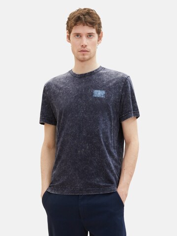 T-Shirt TOM TAILOR en bleu : devant