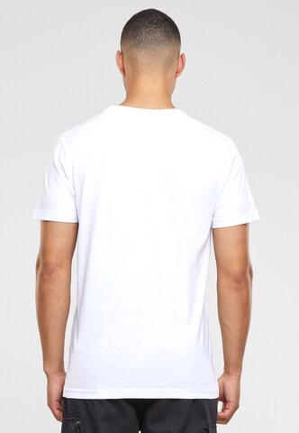 T-Shirt 'Send Noods' Mister Tee en blanc