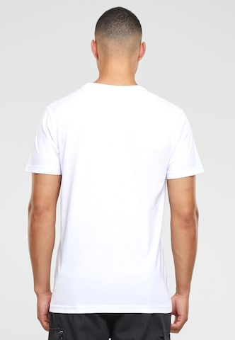 Mister Tee T-Shirt 'Send Noods' in Weiß