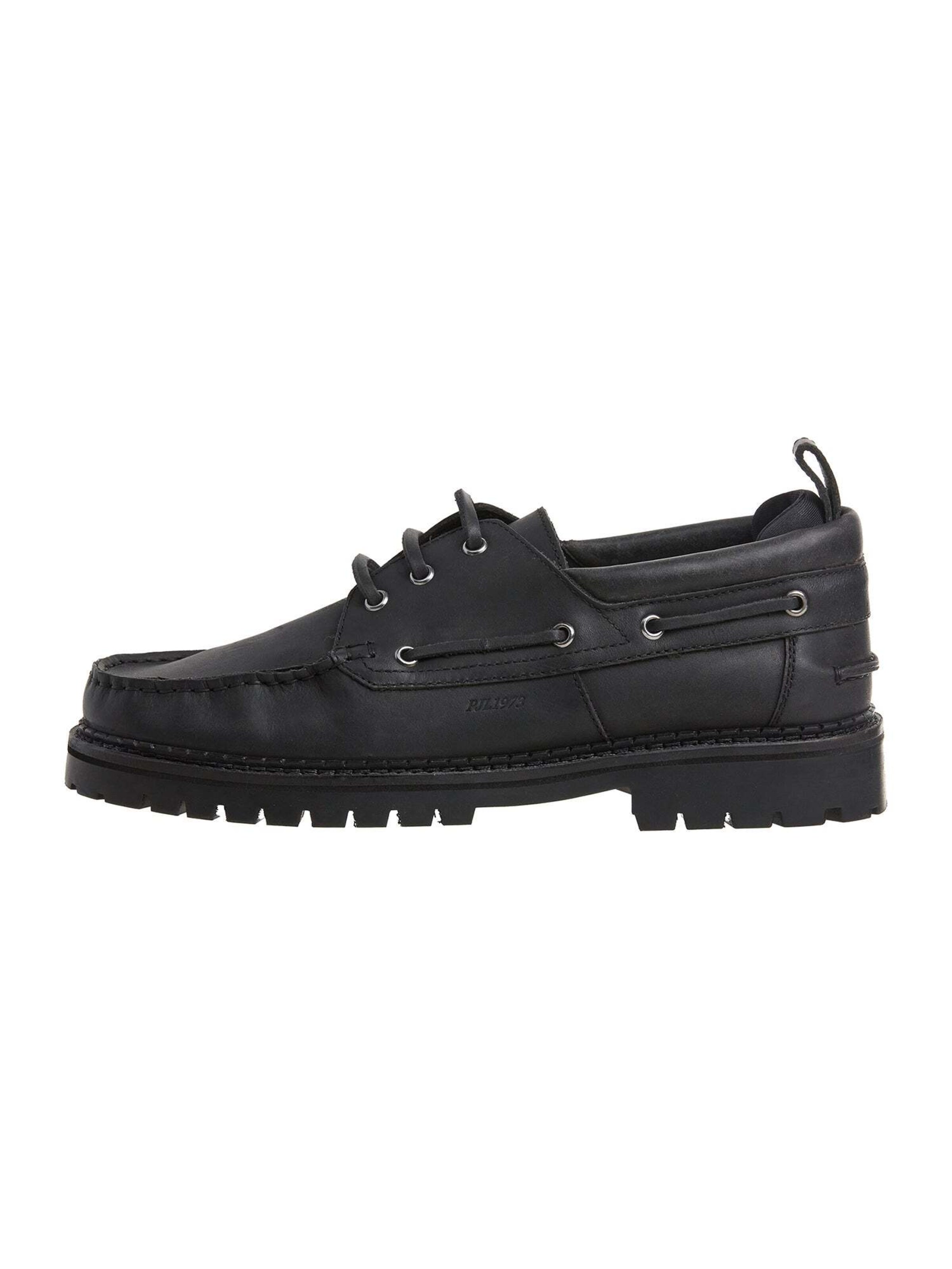 Mocassin 'Terry City' Pepe Jeans en noir : devant