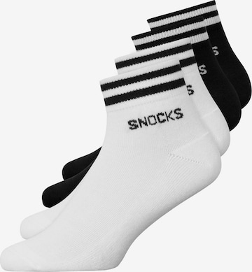 SNOCKS Socks in Black: front