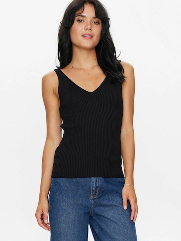 juoda NÜMPH Palaidinė be rankovių 'Cerys': priekis