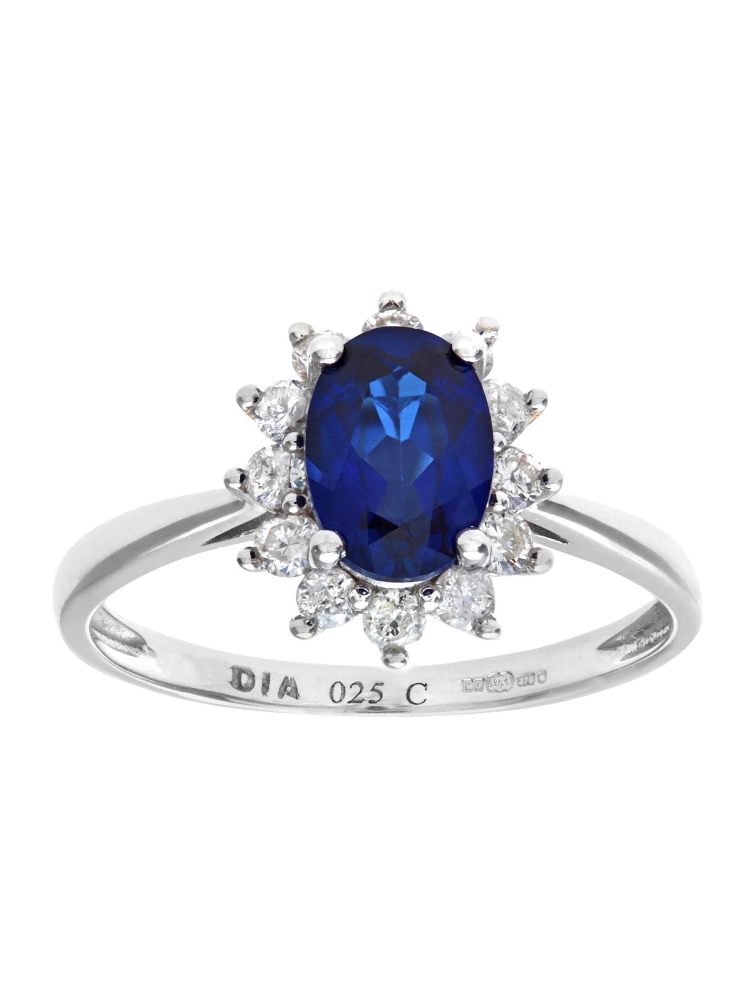 DIAMANT LETERNEL Ring in Silver: front