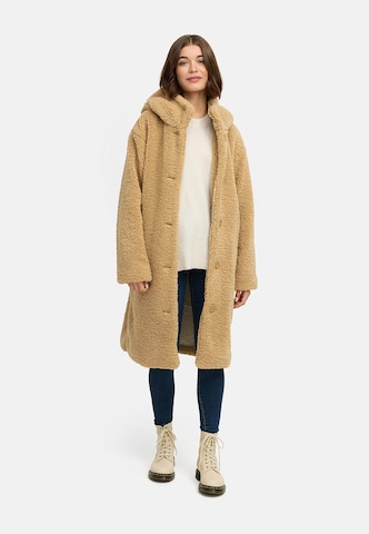 Manteau mi-saison 'Joonie' Ragwear en beige : devant