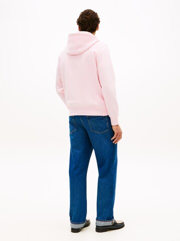 TOMMY HILFIGER Средняя посадка Свитшот в Ярко-розовый