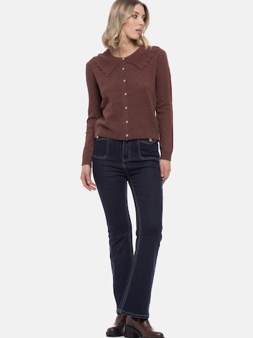 Camomilla Strickjacke 'Cory' in Braun