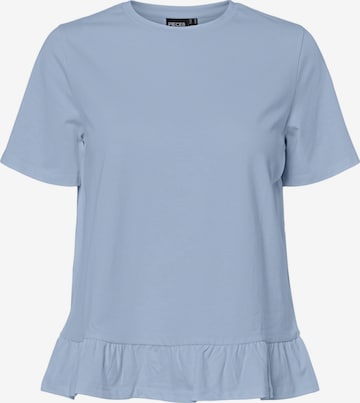 PIECES Shirt 'PCDisso' in Blue: front
