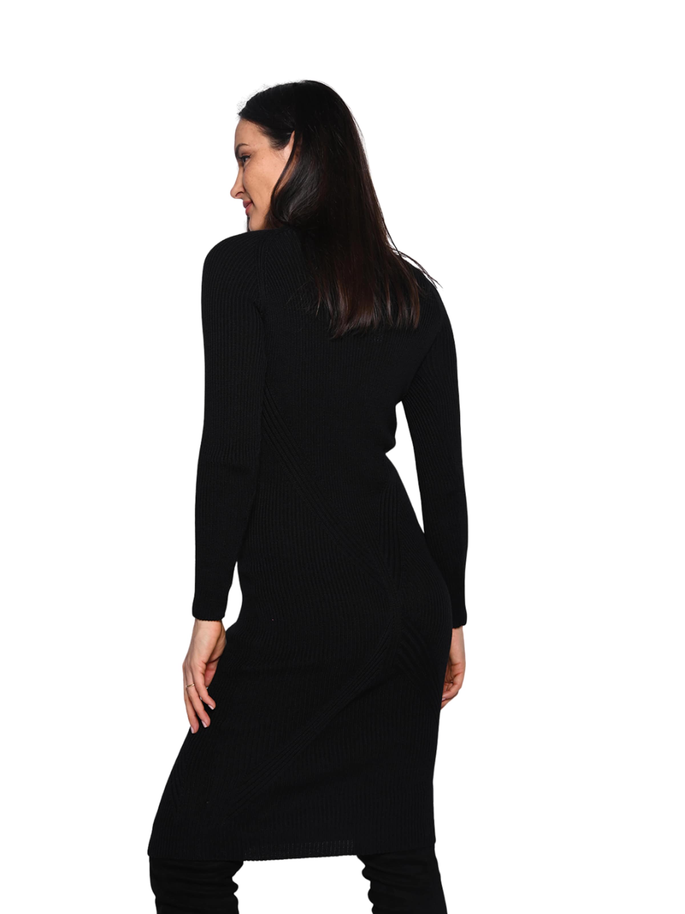Süel knitwear - Vestido de punto 'Gabi' en negro