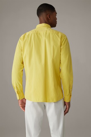 STRELLSON Regular fit Button Up Shirt 'Chad' in Yellow