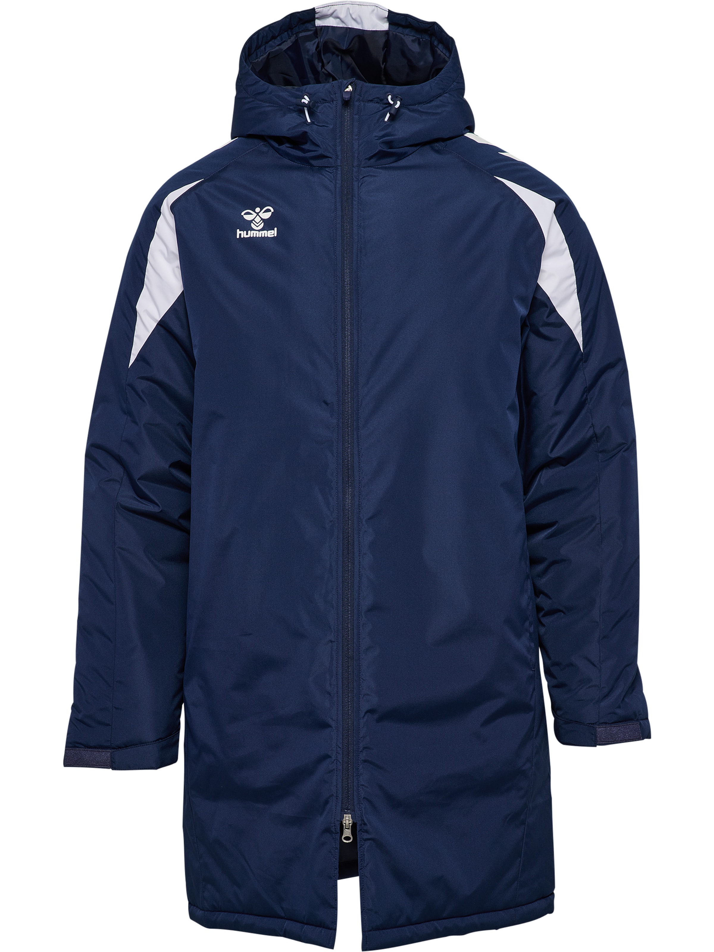 Hummel Sportjas in Blauw: voorkant