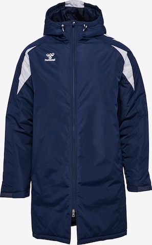 Veste de sport Hummel en bleu : devant